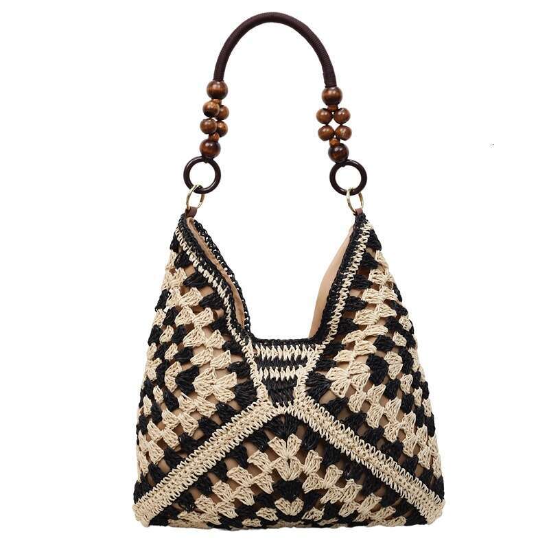Designer Bag Luxury Bag Super Popular Ins Lazy Woven Straw For Shoulder Bag Women Large Capacity Bohemian Style Vacation Beach
