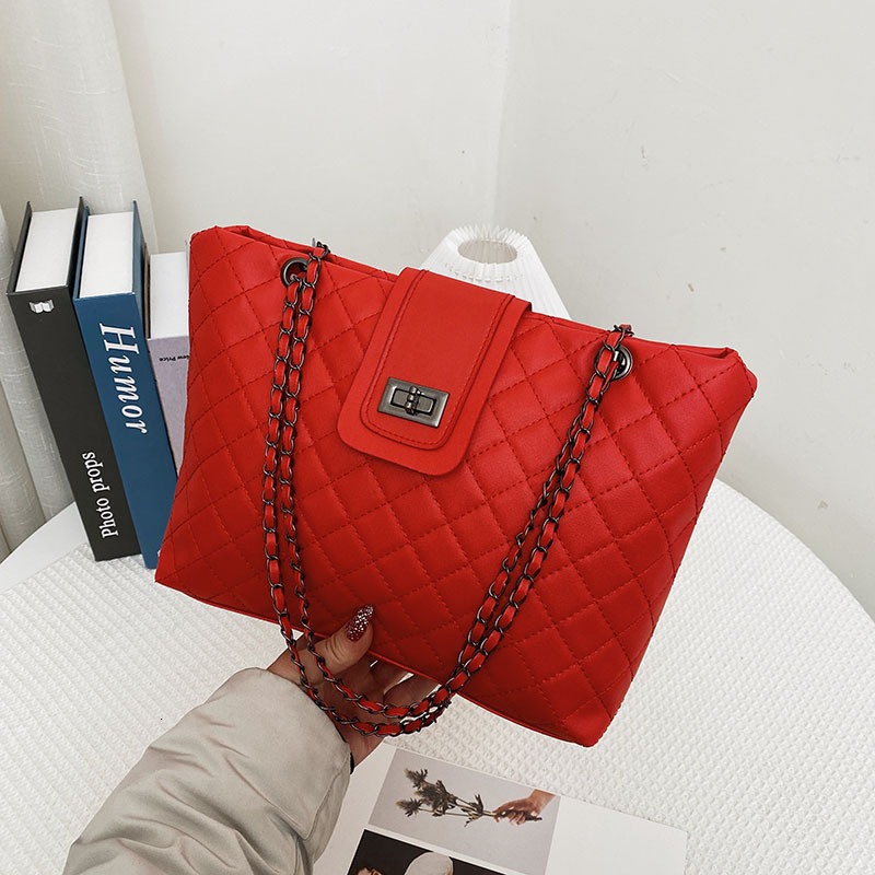 Luxury Brand Designer Bag Women's Internet Celebrity 2022 New Large Capacity Bag Ladies Chain Bag Crossbody Shoulder Bag Handheld Tote Large Bag 