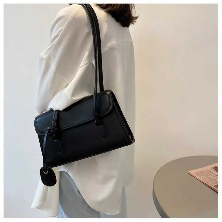 JIAERDI Vintage White Handbags Women New Retro Elegant Leather Shoulder Bags Ladies Hot Girls Chic Underarm Bag Purses Female Z251018