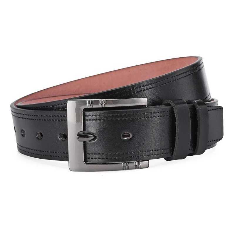 Genuine Leather For Mens High Quality Buckle Jeans Cowskin Casual Belts Business Cowboy Waistband Male Fashion Designer W251018