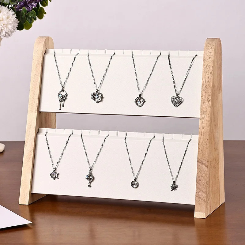 Necklace Holder Necklace Organizer Stand Wood Necklace Display Stands for Selling Jewelry Display Stand for Necklaces Bracel 251016