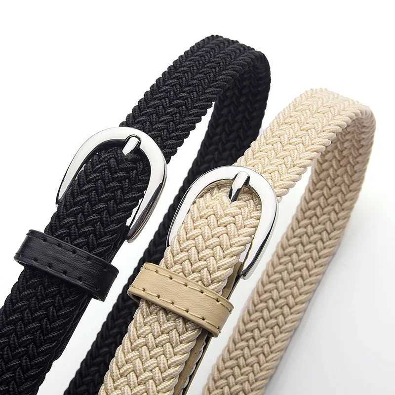 Childrens Elasticity Canvas Belt Casual Jeans Accessories Pin Buckle Girdle Sports Colored Nylon Waistband For Boys And Girls W251018