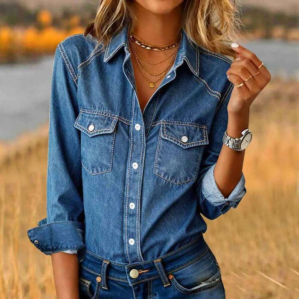 hoodie hoodie Vintage Brown Suede Blazer Jacket Women Winter Autumn Fashion Turn Down Collar Long Sleeve Outerwear High Street Chic Coats jacket jacke