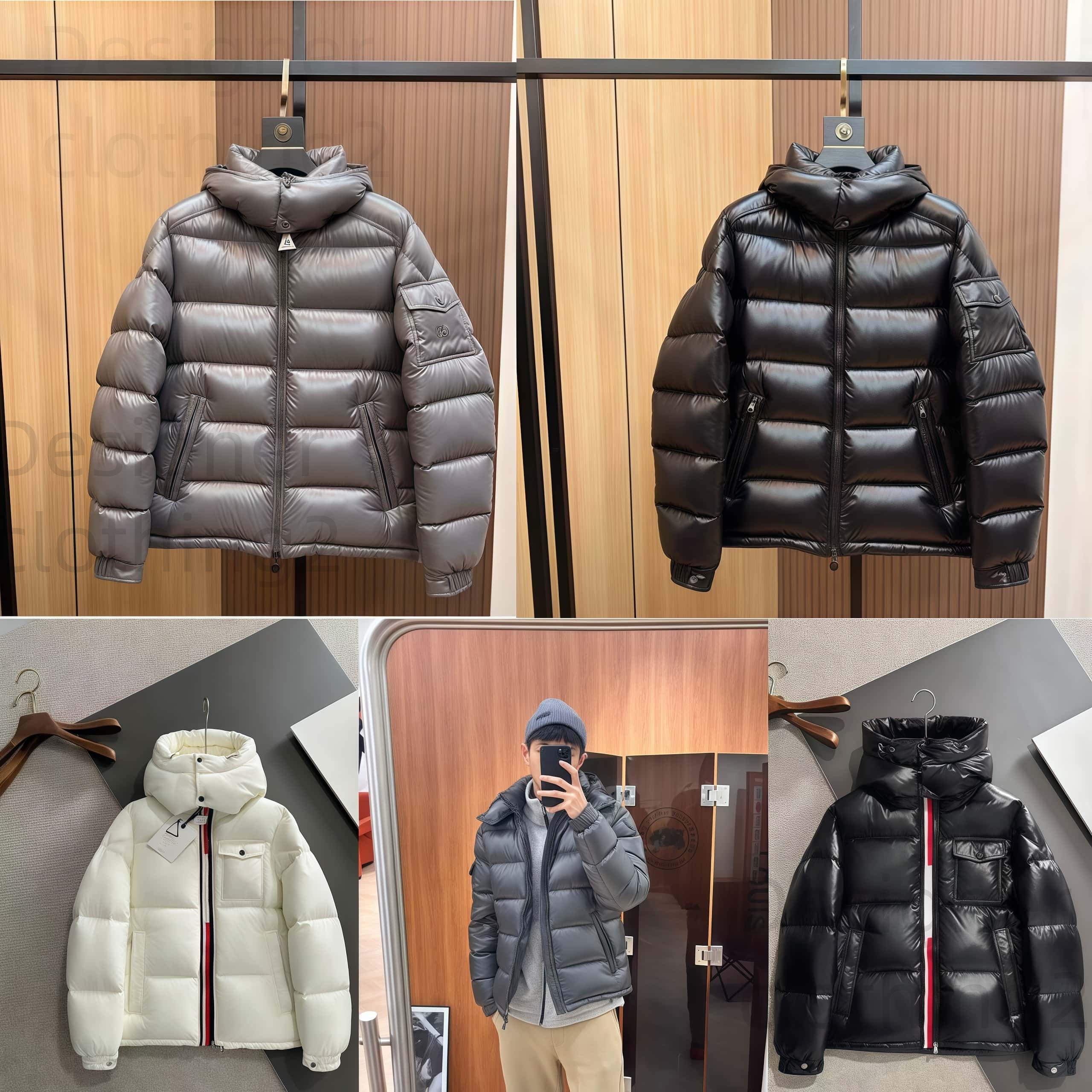 winter jacket mens jackets designer down coat men puffer vest designer vest men gilet mens gillet Winter Warm Windproof Down Jacket 51021