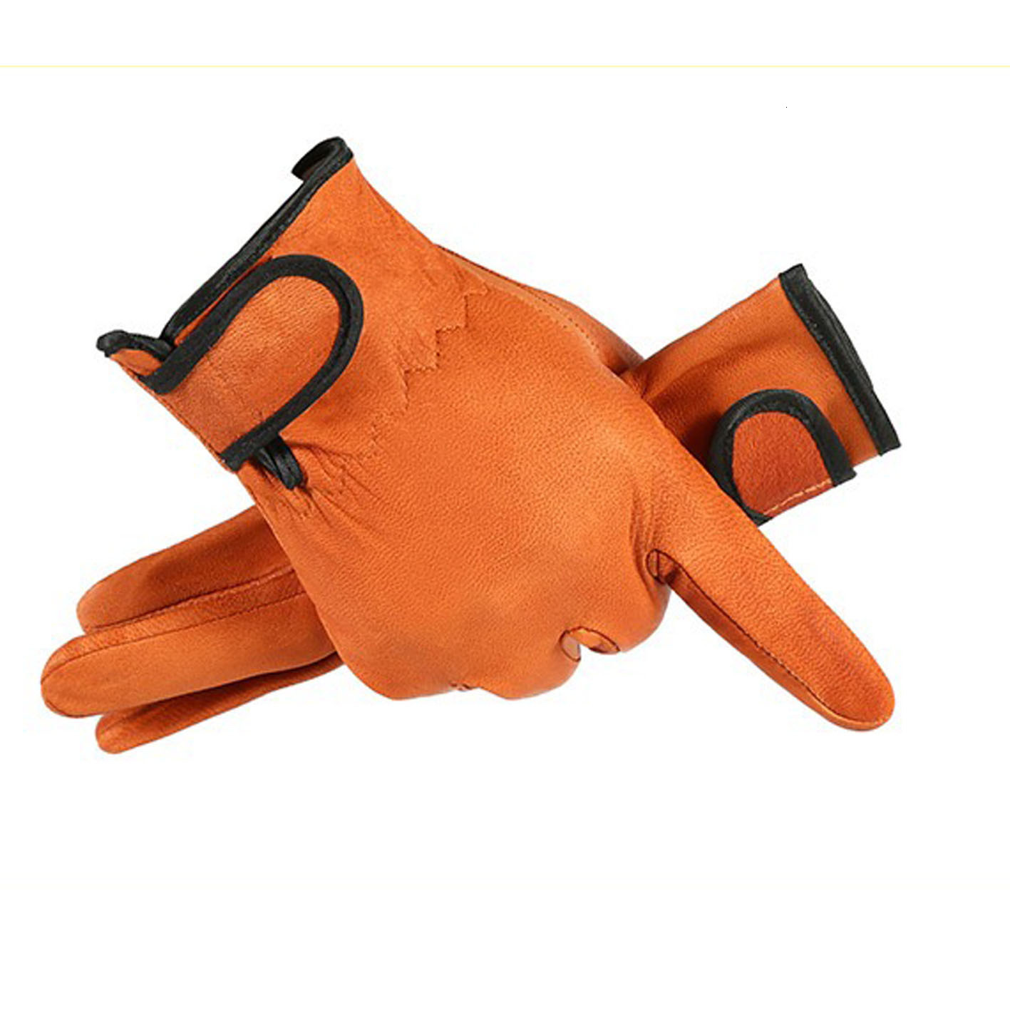 Men's Labor Protection Gloves, Fingered, Made of Sheepskin, Durable, High Temperature Resistant