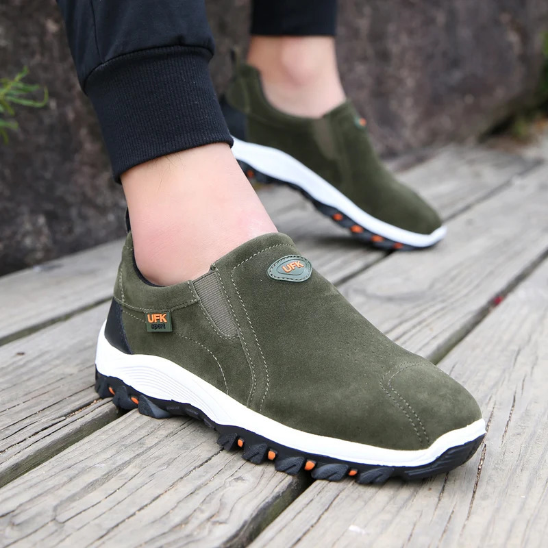 Mens Fashionable Casual Sports Shoes Outdoor Walking and Hiking Shoes Loafers Comfortable Shoes Lightweight Plus Size3850 251014