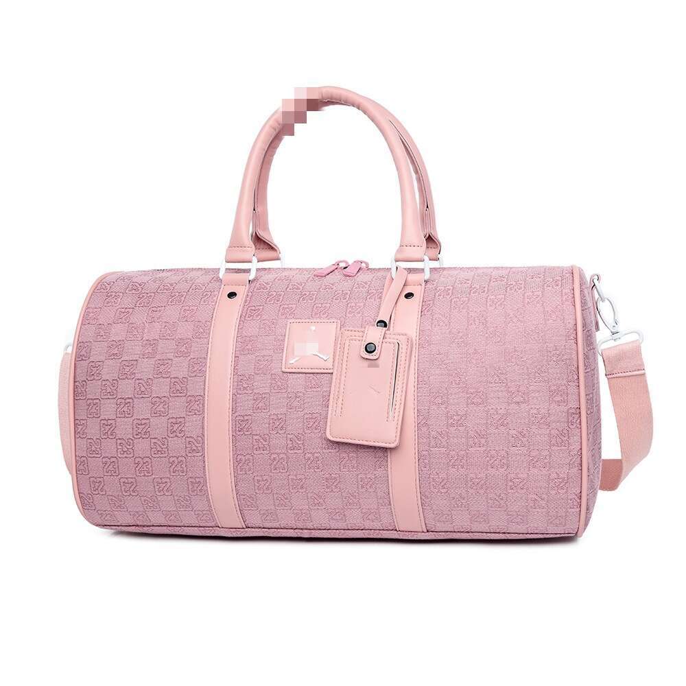 Vintage Checkerboard Fabric Large Capacity Flying Man Single Shoulder Crossbody Handbag Gym Travel Student Bag