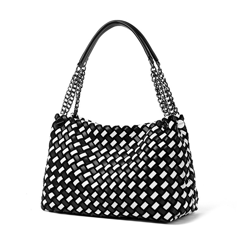 Luxury Brand Designer Bag Niche Design Handwoven Bag 2025 New High-End Sense Dumpling Bag Handheld Mother And Child Bag Vegetable Basket Bag