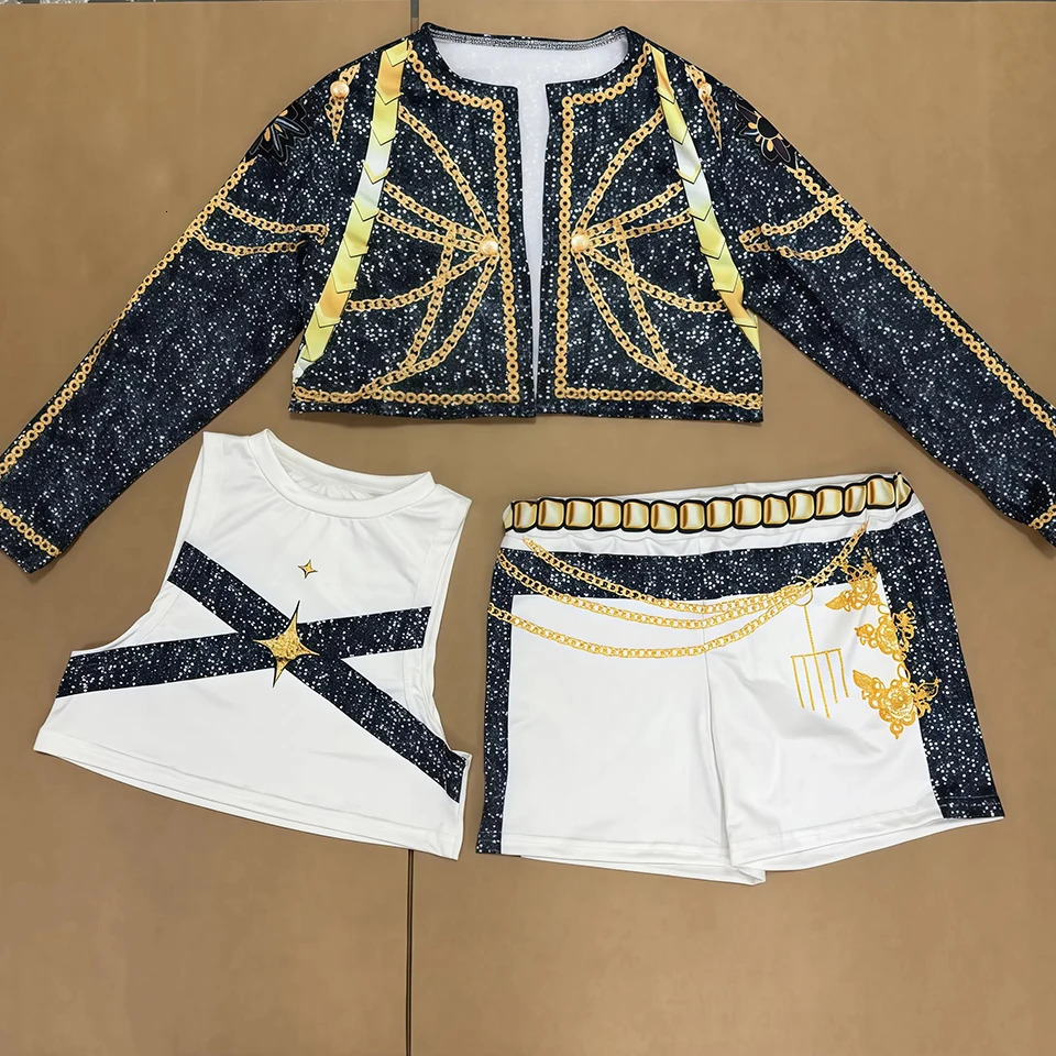 Sall KPop Demon Hunter Cosplay Girls Clothing Sets Festival Children Fantasy Pop Singer Masquerade Performance Costumes 251017