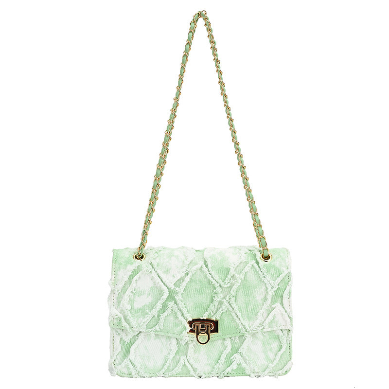 Luxury Brand Designer Bag French Niche Fashion Quilted Small Square Bag For Women 2025 Summer Light Luxury Trendy Versatile Chain Shoulder Crossbody B