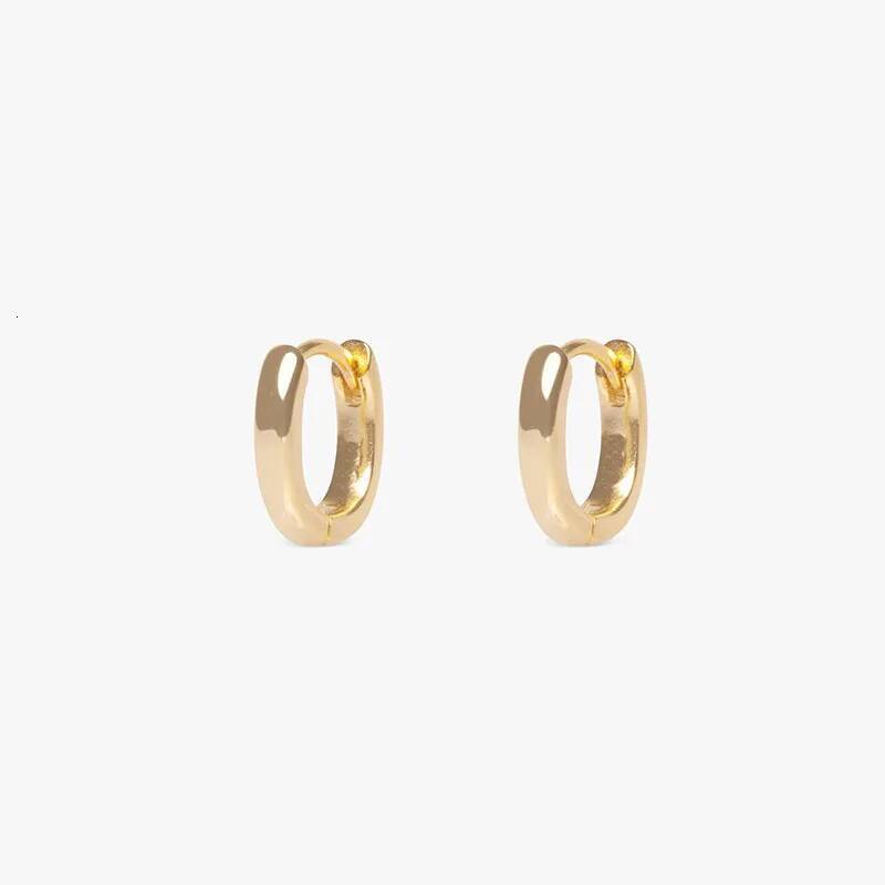 Luxury earrings Small O-Shaped Hoop Earrings for Women Fashion Piercing U Shaped Ear Jewelry designer earrings for woman high quality