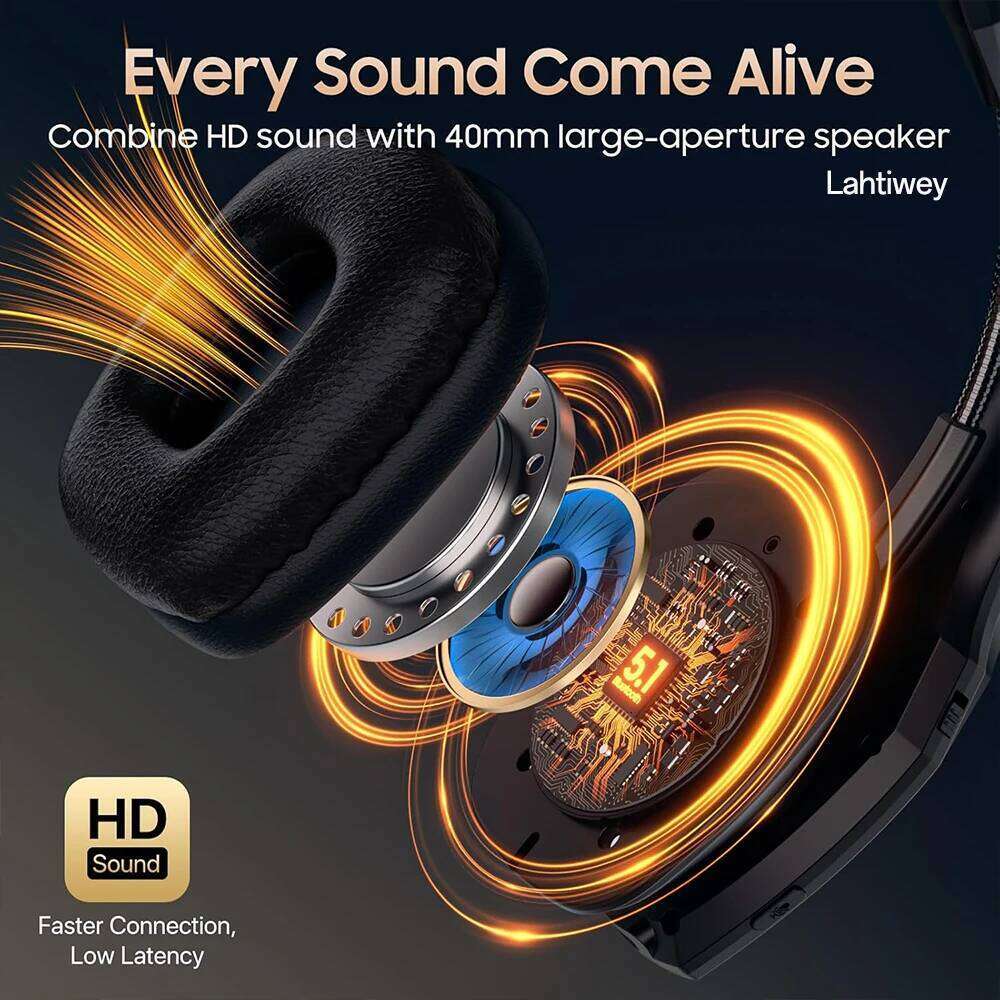 Trucker Headset, Wireless Headset Mic, Bluetooth Headsets With Dual Noise Cancelling Microphone & Mute Button