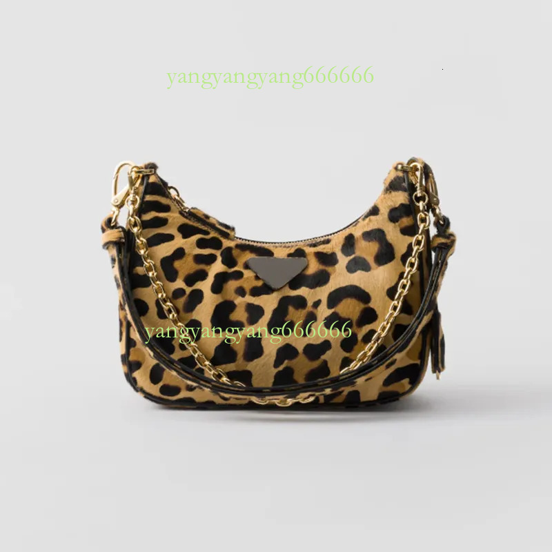 68 99 Designer Leopard Print Leather Shoulder