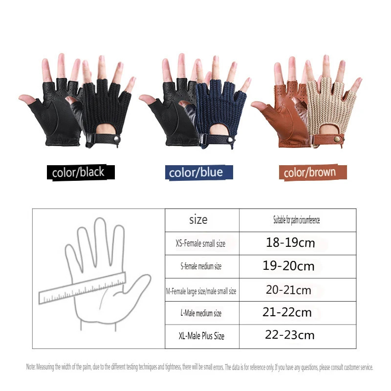 Mens Retro Motorcycle Fingerless Leather Gloves for Driving and Riding Knitted Breathable HalfFinger Gloves 251015