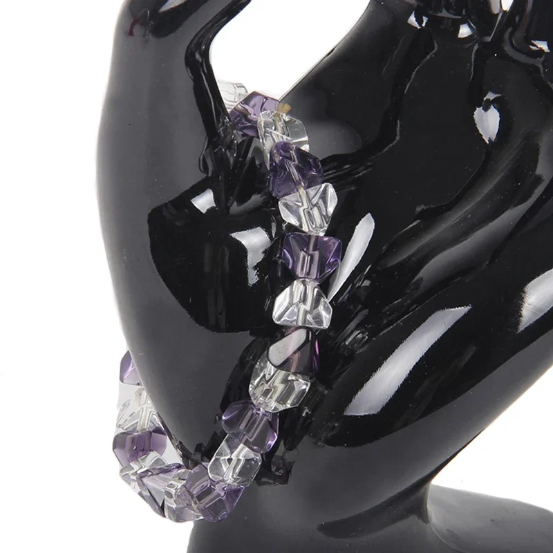 Ok Shape Mannequin Hand Finger Ring Bracelet Bangle Jewelry Display Stand Holder Storage Shelf Jewlery Organizer 251016