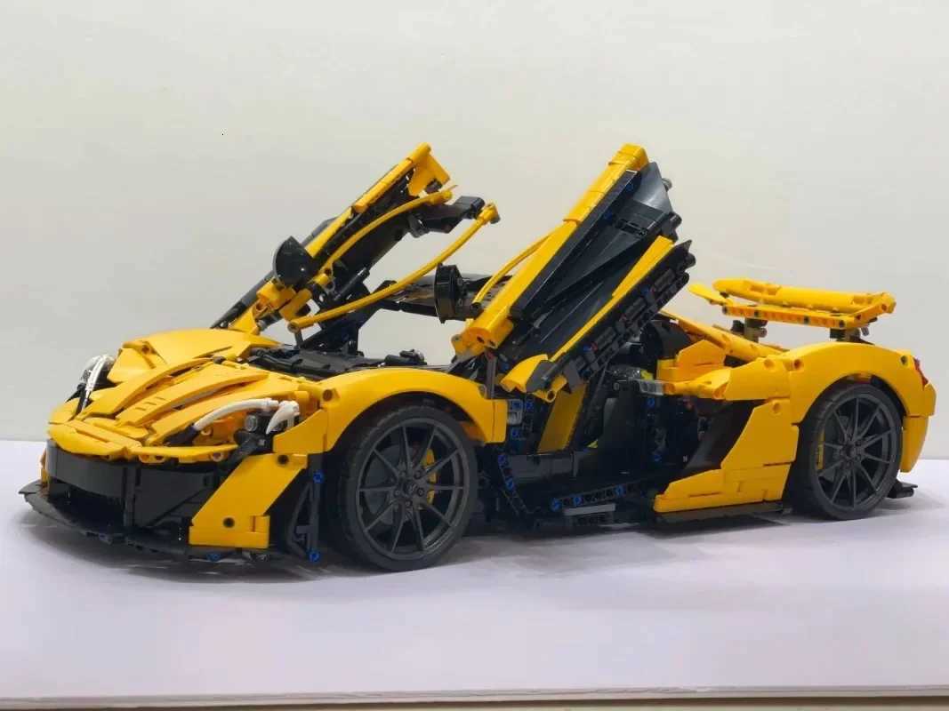 2025 New P1 Super Racing Car Model 42172 Building Blocks 18 Assembly Set Bricks Technical Toys For Children Christmas Gifts Z251018