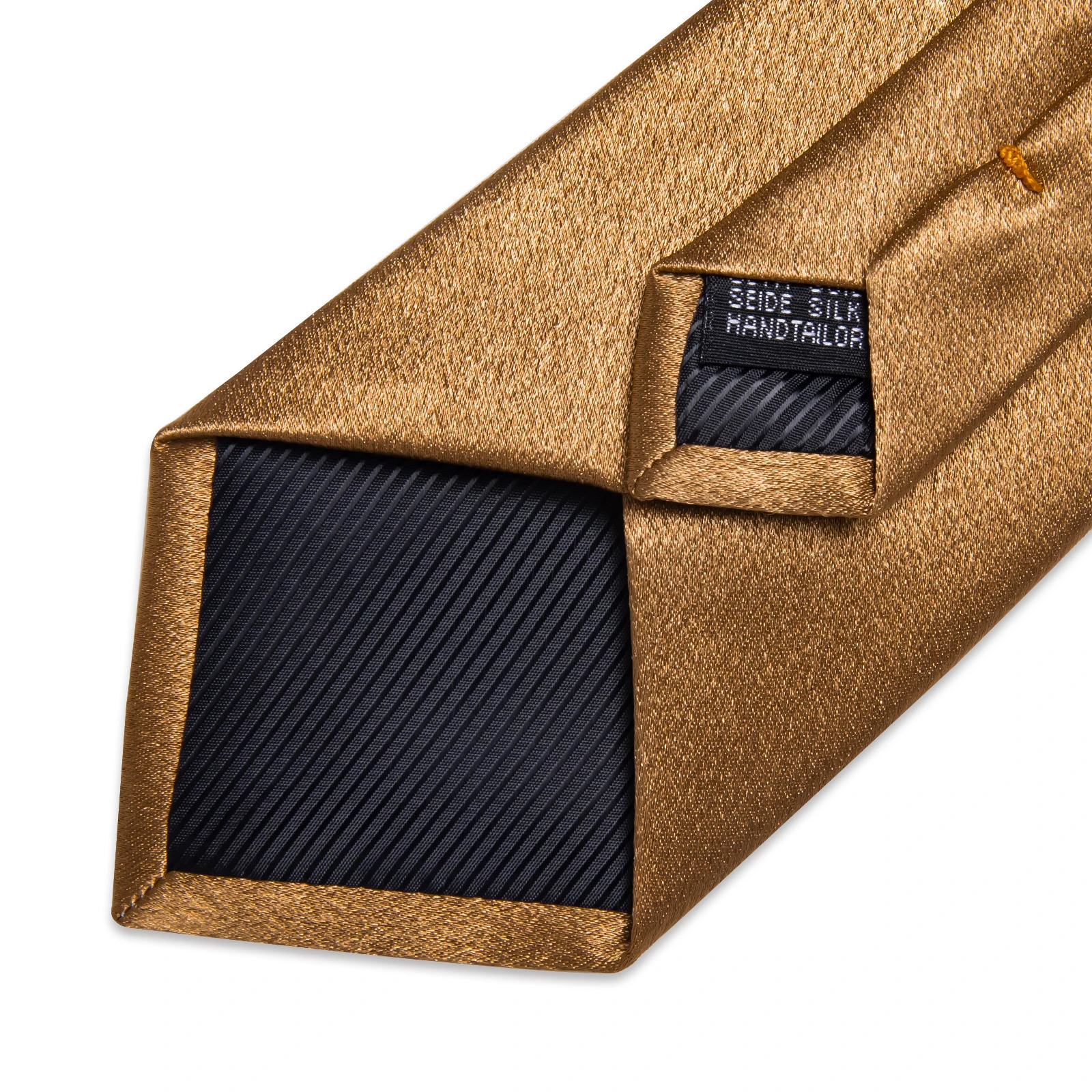 4Pcs Solid Green Brown Black Blue Red Satin 8cm Men Tie Set Handkerchief Cufflinks Wedding Party Accessories Gift for Husband 251014