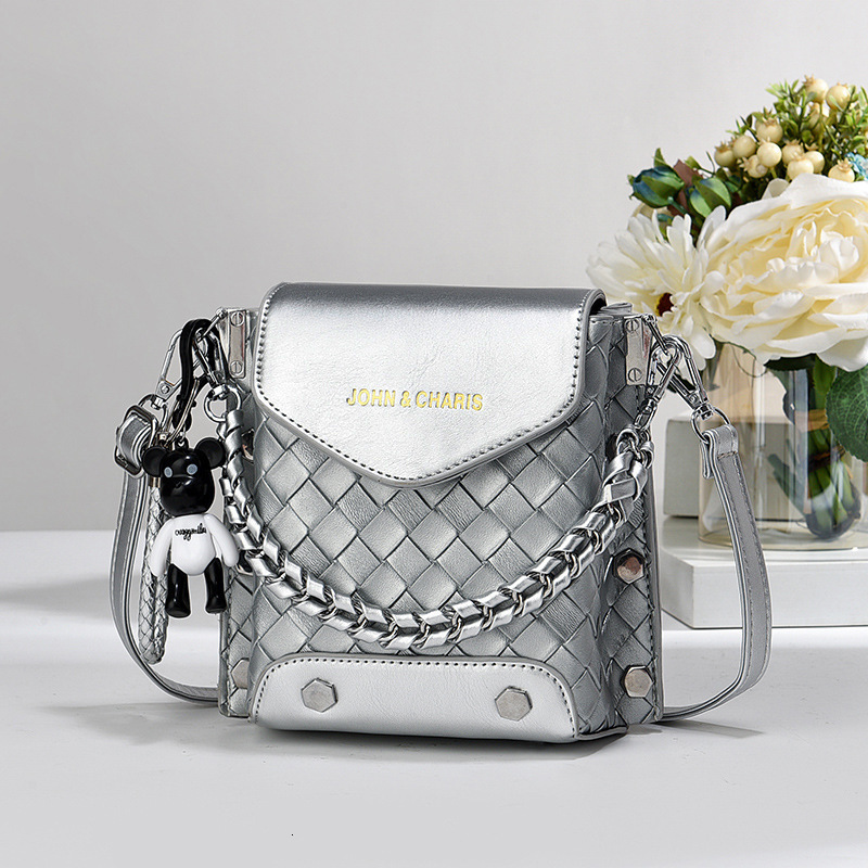 Luxury Brand Designer Bag 2024 Autumn New Fashion Phone Bag Women's Shoulder Crossbody Small Bag