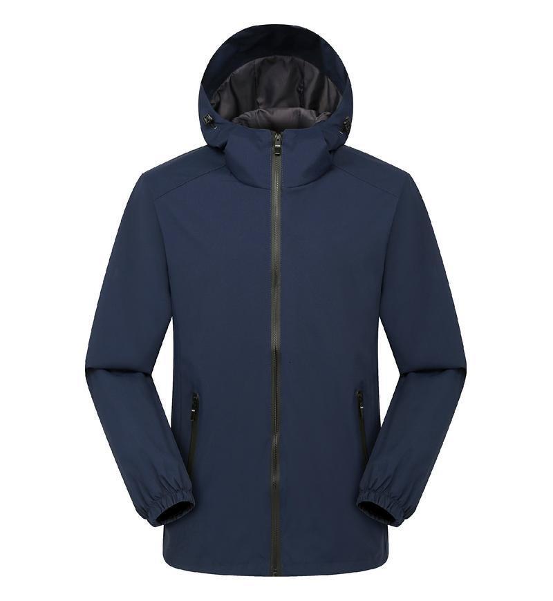 Custom Embroidered And Printed Designer Hoodie Jacket Tracksuit Men Polo Veste Coat Logo Outdoor Windproof Waterproof Jacket For Autumn And Winter, St