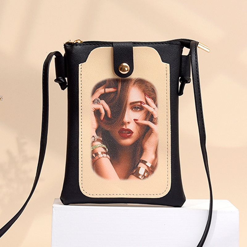 New Cute Women's Mobile Phone Bag Designed by Korean Designer New Fashion Multi functional Fresh Style Slant Mini Bag