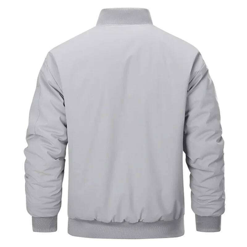 Men's Winter Jacket Loose Fit Cotton-Padded Parkas Thickened Warm Baseball Collar Coat Casual Outerwear Overcoat Men Clothing