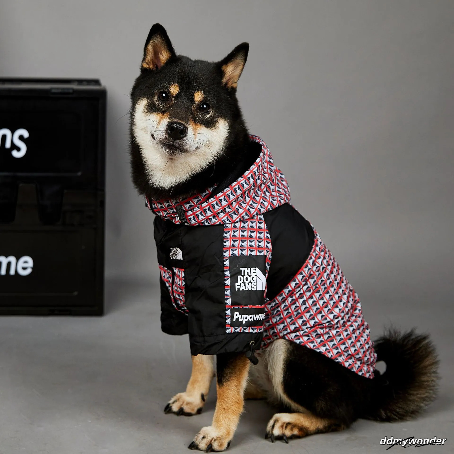 Coat Waterproof Dog Warm Autumn Winter Jacket Windproof Puppy Coats With Adjustable Hood, Leash Hole, Pet Outdoor Clothes For Small Medium Large Dogs 