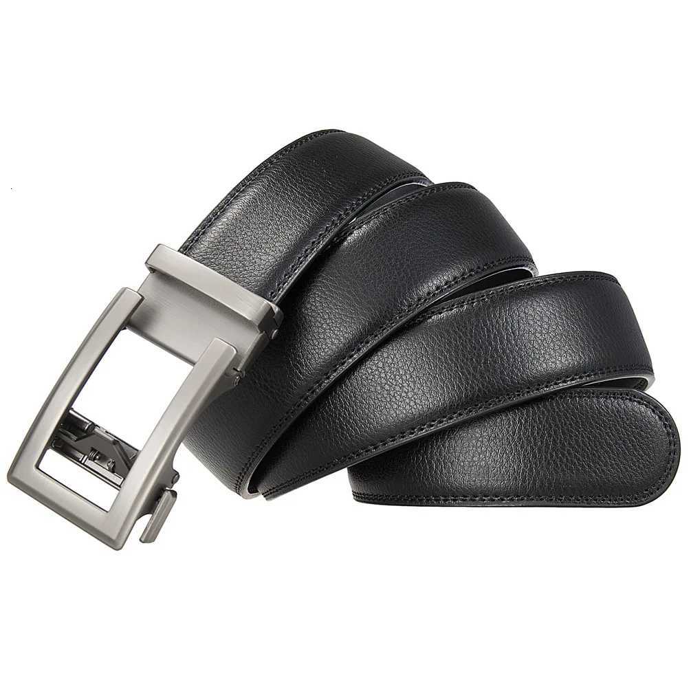 Business Belts for Men Genuine Leather Automatic Men Belt Luxury Waist Strap Designer Belts Male High Quality Fashion Formal W251018