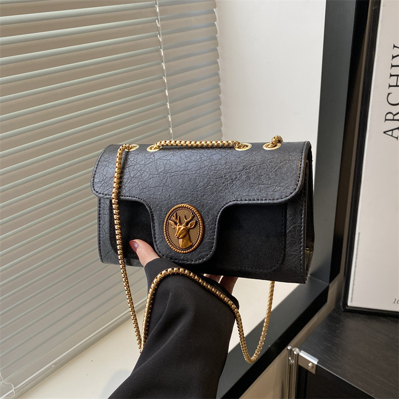 Luxury Brand Designer Bag 2025 Summer Trend New High-End Chain Small Bag Fashion Versatile Shoulder Crossbody Bag Small Square Bag Commuting
