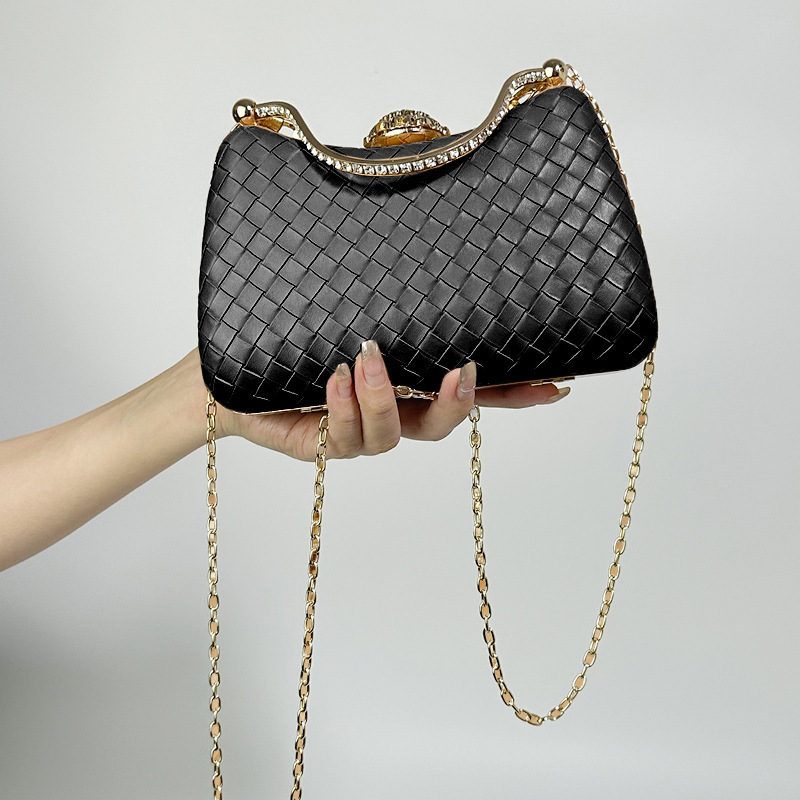 Luxury Brand Designer Bag Portable New Small Bag Various Designs Handwoven Fashion Versatile Single Shoulder Crossbody Chain Handbag For Women