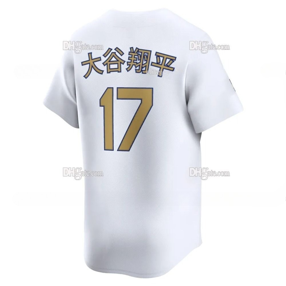 Custom 17 Ohtani 2025 World Series Championship Gold Betts Freeman Sasaki Tokyo Series Jersey Mens Womens Youth Hyeseong Kim Freddie Freeman Smith Edm