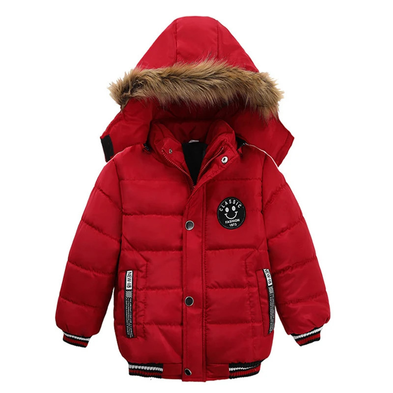 Autumn Winter Baby Boys Jacket For Boys Children Jacket Kids Hooded Warm Outerwear Coat For Boy Clothes 2 3 4 5 Yrs 251017