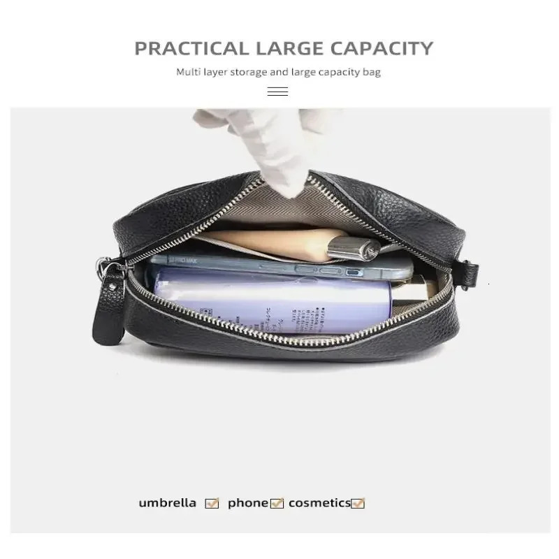 High Quality Women Crossbody Shoulder Bags Female Messenger Tote Sac Fashionable commuting simple shoulder bag 251014