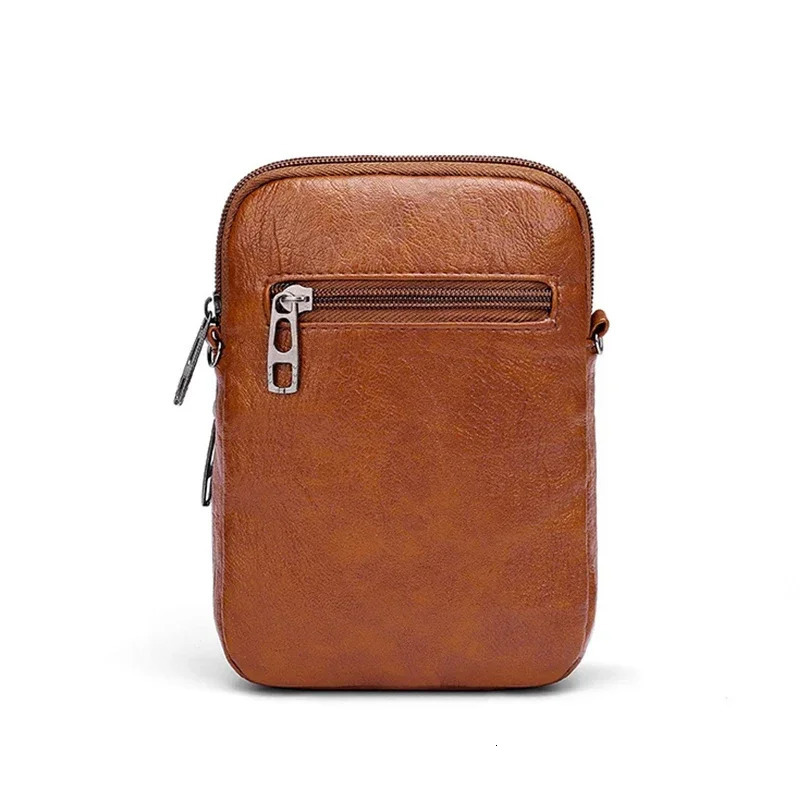 MultiFunctional Soft PU Leather Small Shoulder Bag For Women Vintage Crossbody Bag Cash Purse Cell phone Baga Handbag Purse 251014