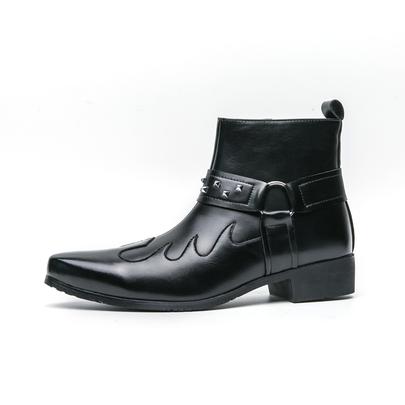 92347- Men's boots versatile men's shoes workwear Martin boots retro leather boots business men's boots