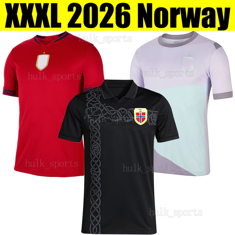 XXXL 2026 Norway soccer jerseys HAALAND SORLOTH NUSA AASGAARD HORN MYHRE DONNUM RYERSON MOLLER WOLFE AJER STRAND LARSEN SCHJELDERUP national team Football shirt
