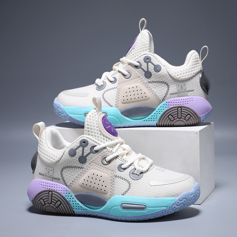 New Youth and Children's Basketball Shoes Professional Training Running Shoes Outdoor Leisure Walking Shoes Designer Shoes