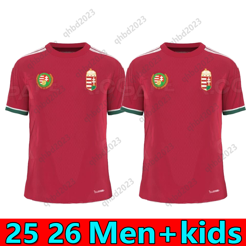 2026 Hungary Soccer Jerseys national team maillots de football 26 27 SZOBOSZLAI T shirt SZALLAI SZALAI FERENCZI GAZDAG VINICIUS ORBAN PRISKIN Jersey de futbol