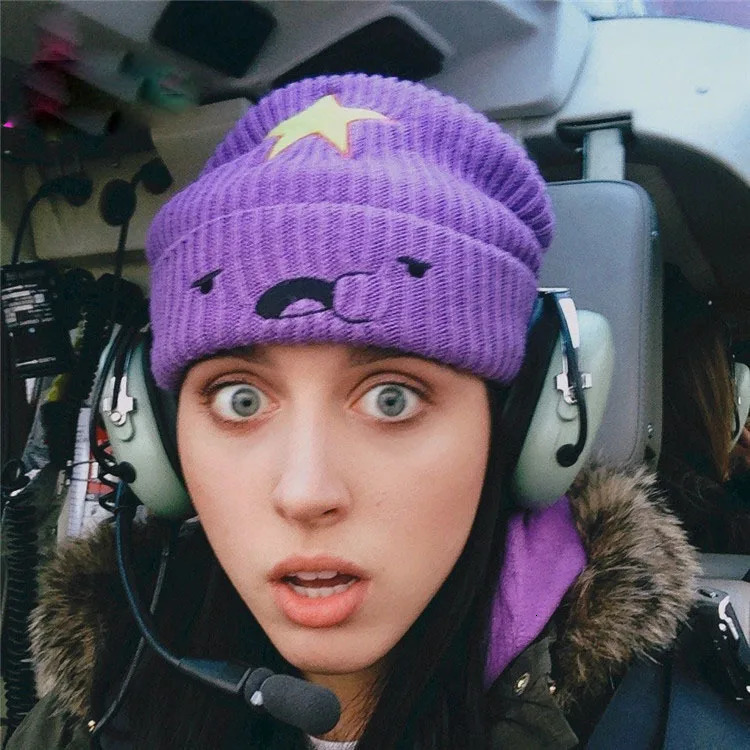 Versatile woolen hat mens and womens pullover hat embroidered woolen hat winter ear protection acrylic knitted hat 251014