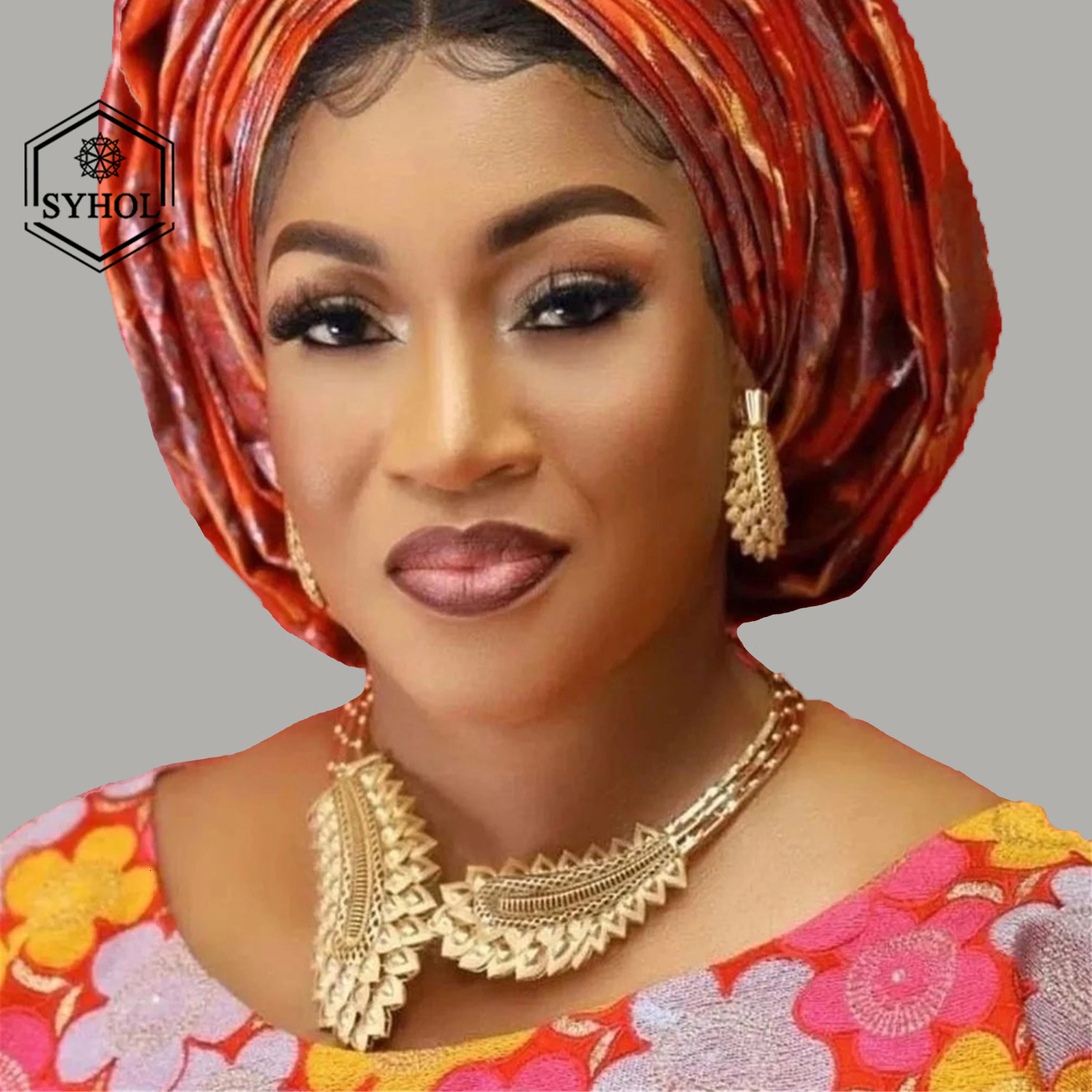 Dubai Gold Plated Jewelry Sets For Women Brazilian Original Fashion Trend Earrings Rings Wedding Banquet Jewelry Sets 251016