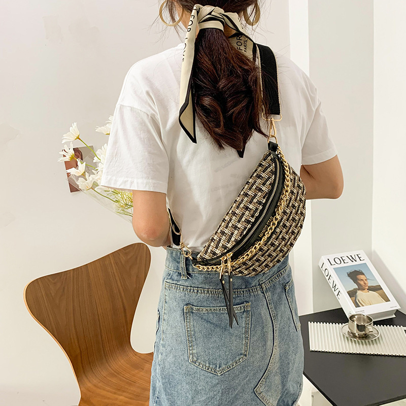 Luxury Brand Designer Bag Style Bag For Women Fashion Korean Version Shoulder Bag Chest Bag 2022 New Model Unique Women's Bag Trendy Chest Bag