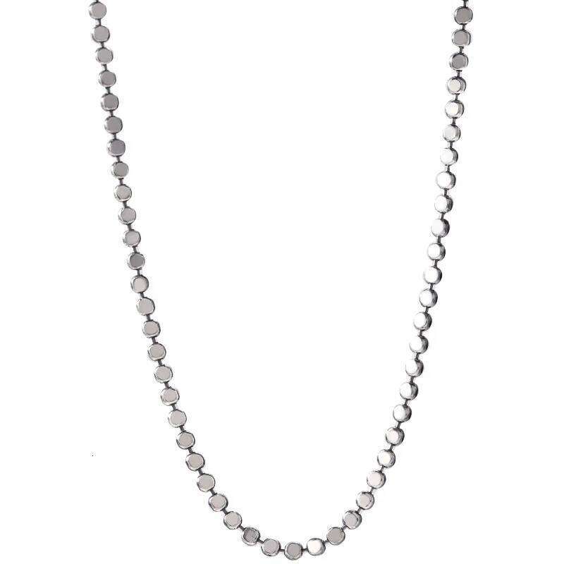 S Sterling Sier Simple Temperament Net Red All-Match Necklace Female Gold Retro Short Clavicle Chain Wholesale