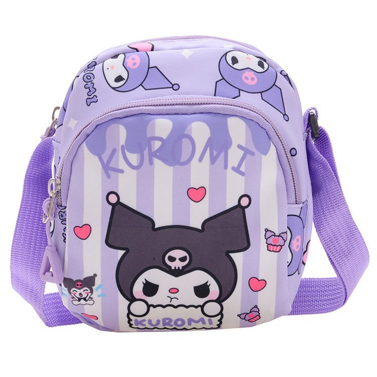 New cute cartoon girl children's bag coin wallet phone holder designer fashionable little girl shoulder bag crossbody bag