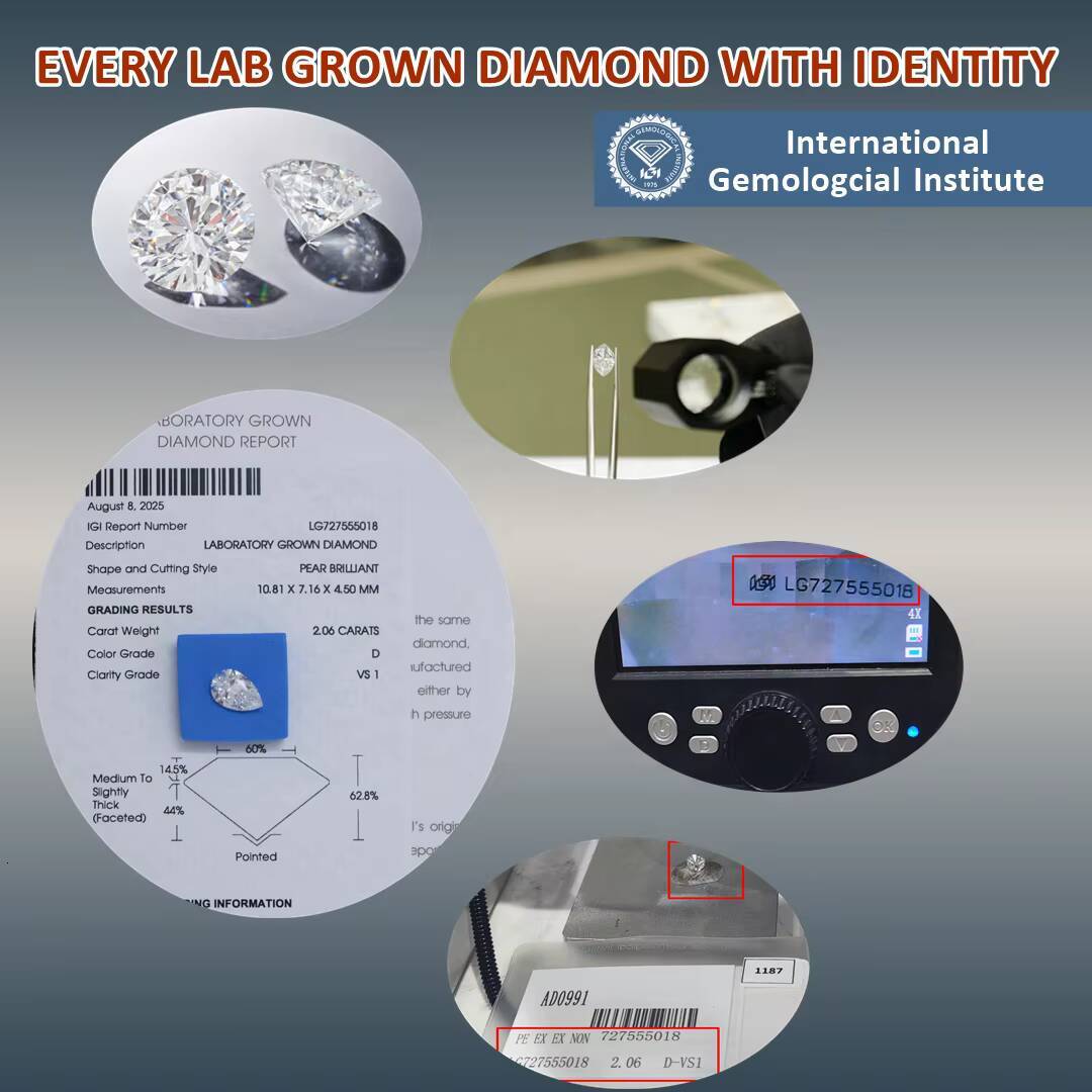 Hot Selling IGI Certified 925 Silver Full Diamond Ring Band 15CT 6x8mm Oval HPHT CVD D VS1 Lab Grown Diamond Ring