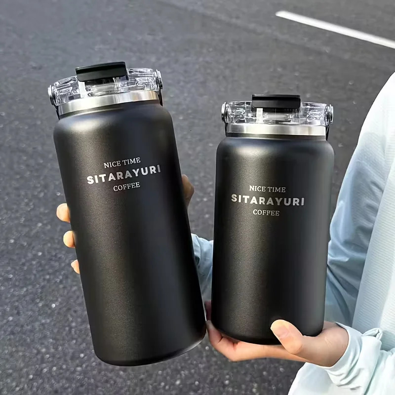 12L15L Capacity Stainless Steel Insulated Water with Wide Handle Portable Outdoor Large KettleHiking Bottle 251018 W260226
