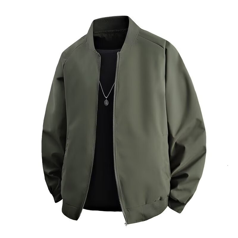 Hot-selling Autumn Designer Jacket Men's Jacket Men Jacket Outdoor Windproof Bomber Jacket Baseball Collar Zipper Retro