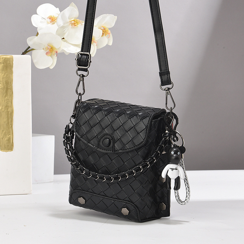 Luxury Brand Designer Bag 2025 New Woven Phone Bag For Women, Trendy Versatile Handbag, Shoulder Bag, Crossbody Bag