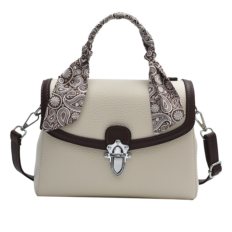 Free shipping designer Fashion Bags New Silk Scarf Handbag Single Shoulder Crossbody Bag Light Luxury Texture Small Square Bag Classic