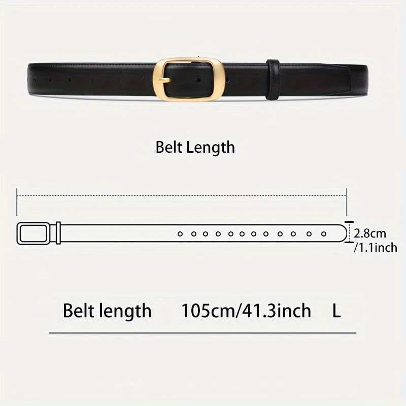 Womens Belt Fashion High Quality Pin Buckle Belt Genuine Luxury Soft PU Leather Belt Womens Jeans W251018