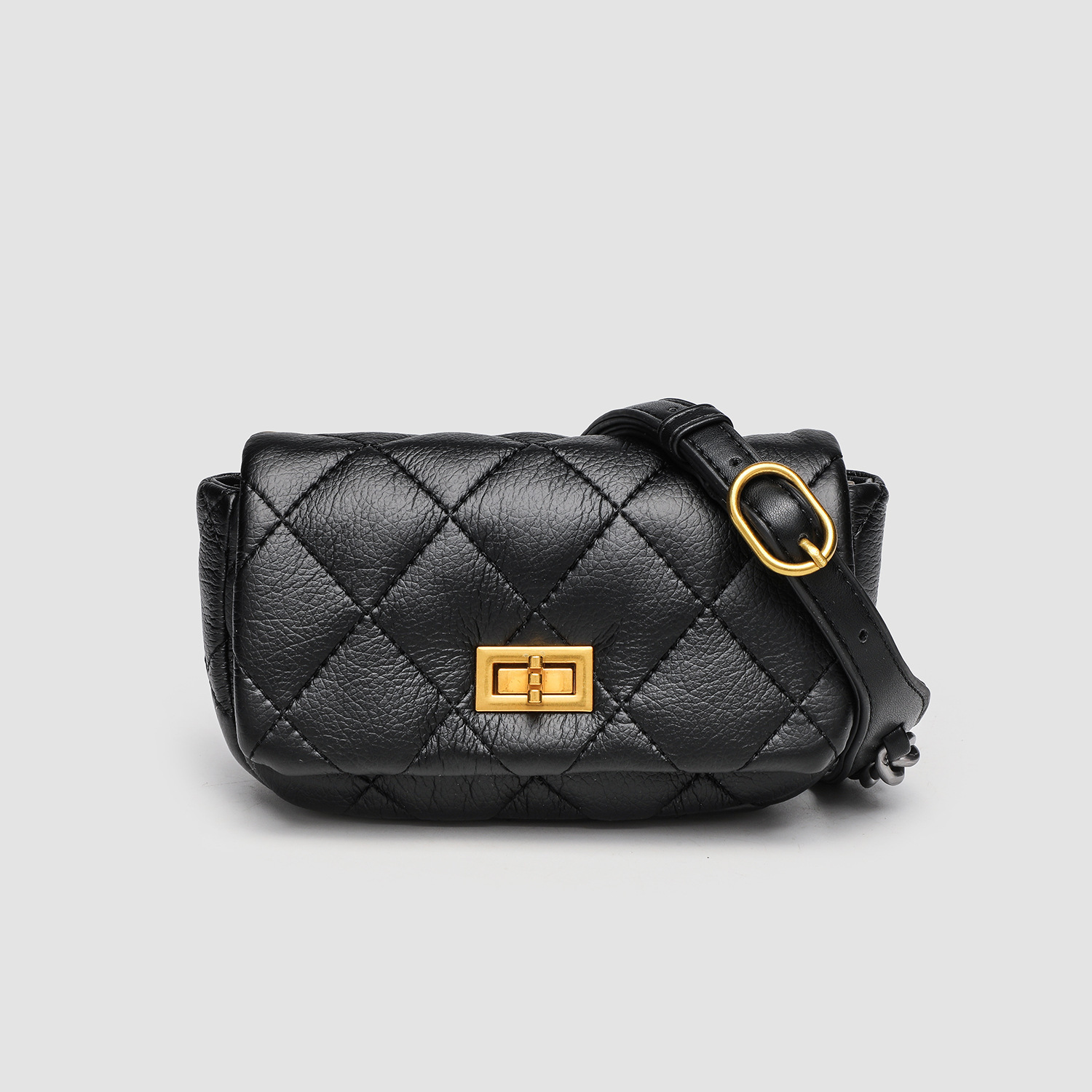 Luxury Brand Designer Bag Women's Bag Autumn Winter Niche Design Small Style Quilted Chain Small Square Bag Single Shoulder Crossbody Simple Lock