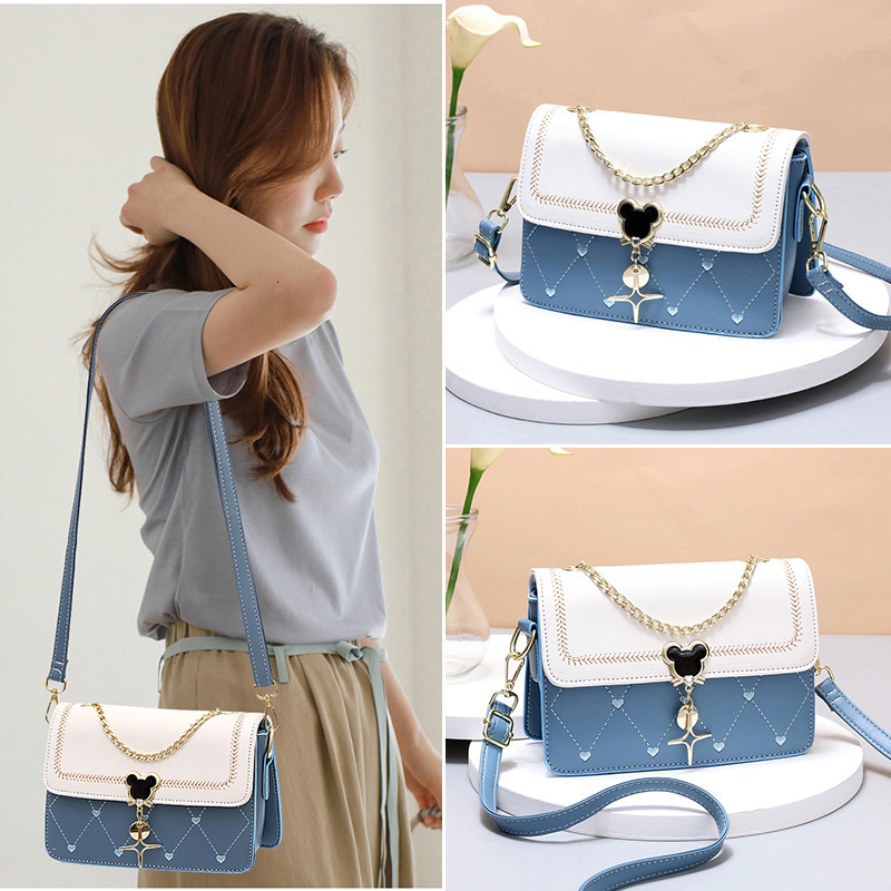 Luxury Brand Designer Bag 2025 New Fashion Women's Bag Single Shoulder Crossbody Bag Student Chain Fashion Small Square Bag